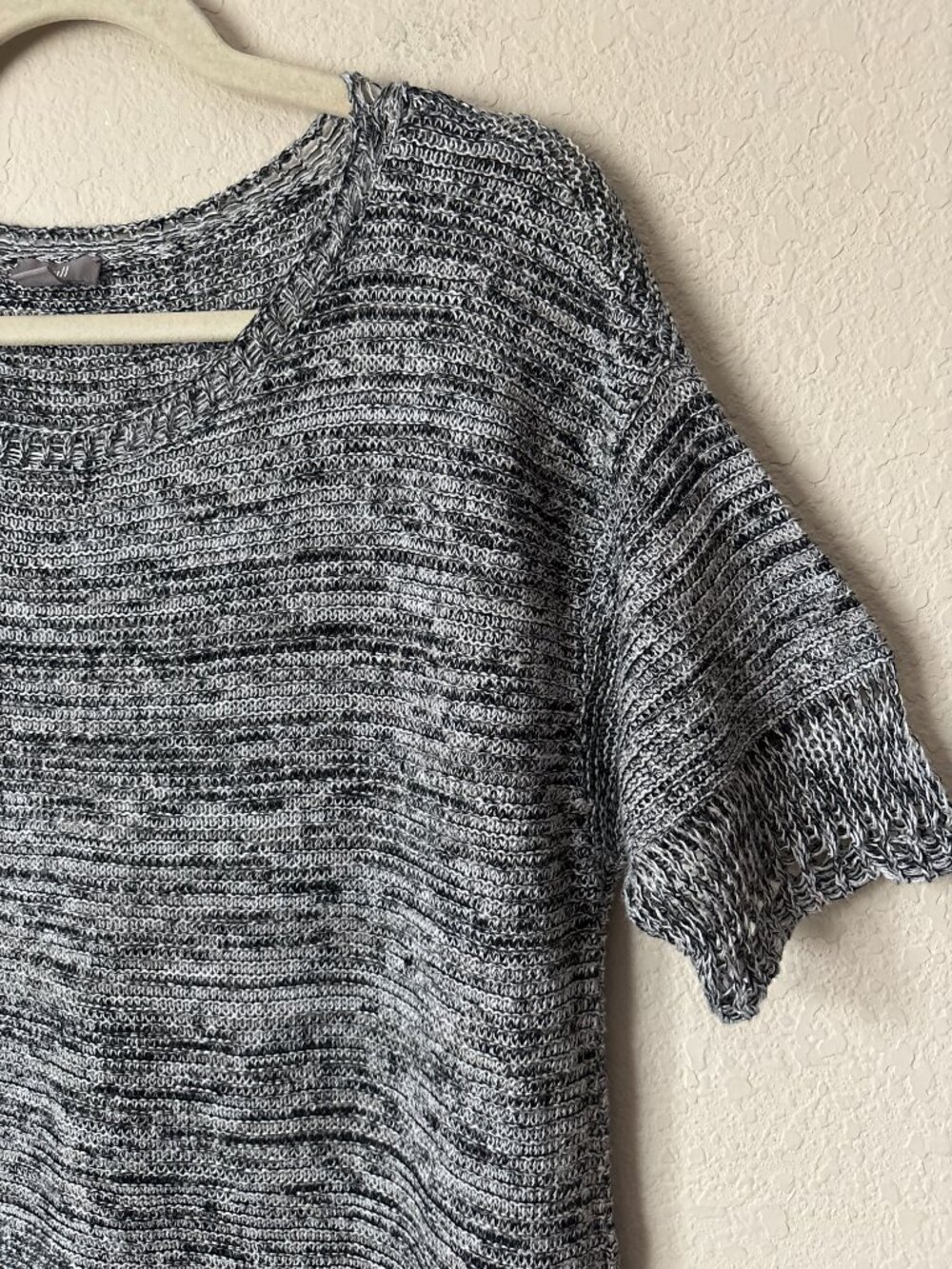 J. Jill Linen Breezy Longline Tunic Knit Top - Picture 3 of 11